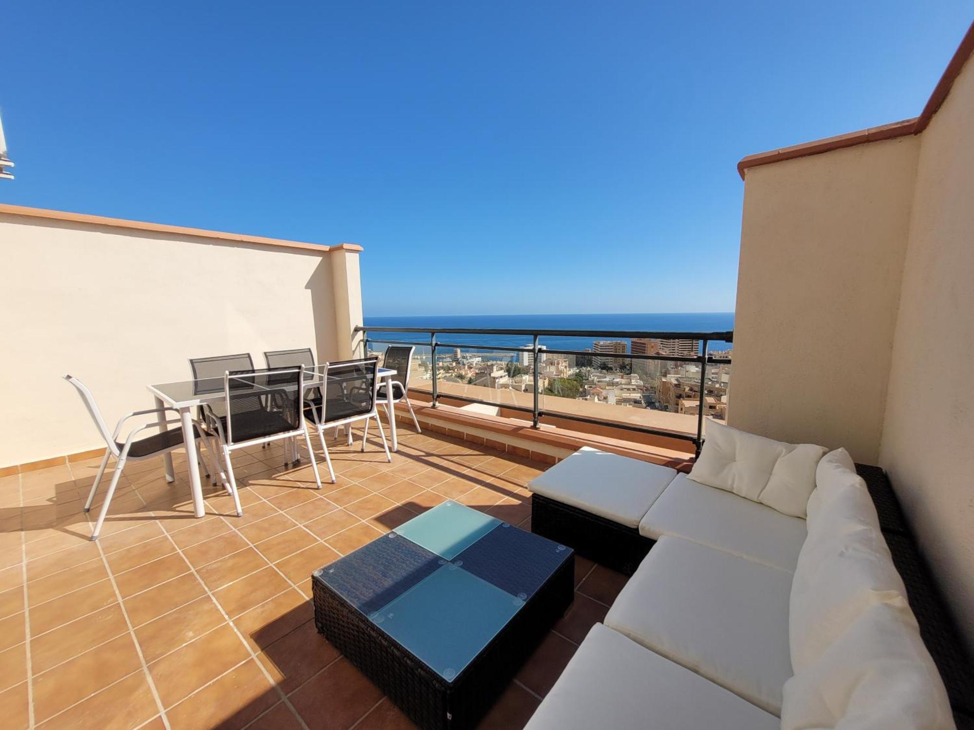 Fantastico Duplex Con Vistas Y Terraza Aguadulce (Almeria) Exterior foto