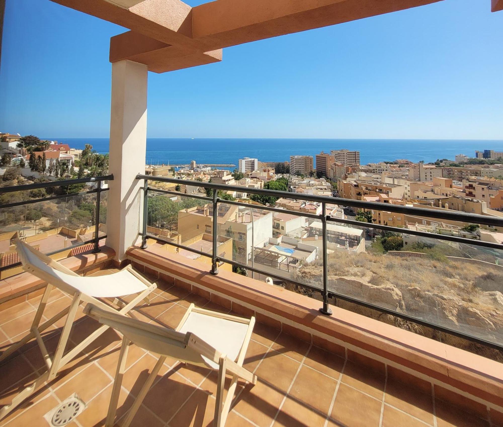 Fantastico Duplex Con Vistas Y Terraza Aguadulce (Almeria) Exterior foto